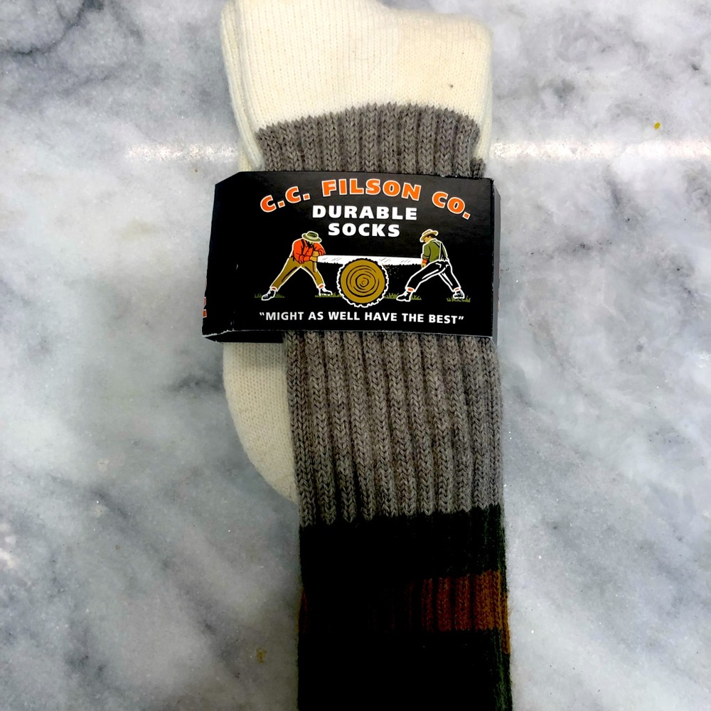 Filson Logger Thermal Merino Sock NWT